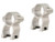 Leupold 2-Piece Rifleman Detachable Weaver-Style See-Thru Aluminum Rings 1" High Silver