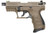 Walther Tactical P22Q .22LR 10rd Magazine 3.4" Barrel Full FDE with Threaded Barrel Adapter