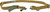 VICKERS 2-TO-1 SLING RED SWIVEL VERSION  NYLON ADJUSTER & HDW COYOTE BR