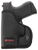 Galco SOU652B StukOn-U  Black Gripper Shell Compatible w/ Glock 33/S&W M&P Shield/Taurus G2C Pocket Mount Ambidextrous                                                                                  