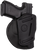 1791 Gunleather 4WH5SBLL 4-Way  IWB/OWB 05 Stealth Black Leather Belt Clip Fits S&W M&P/Springfield XD/Glock 17/HK VP9 Left Hand                                                                        
