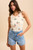 MALLARD RIBBED KNIT TANK TOP