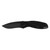 Kershaw Blur Assisted Folding Knife 3-4/10" Drop Point Blade Black