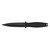 Kershaw Secret Agent Fixed Boot Knife 4-2/5" Spear Point Black with Sheath