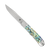Cobratec Trapper Hidden Release Abalone with 154CM stainless steel 3.125"