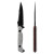 Toor Knives DARTER S-DISRUPTIVE GREY CPM M4 4.25"
