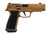 Sig Sauer P365 AXG DH3 Handgun 9mm Luger 10rd Magazines(3) 3.7" Barrel Coyote Optic Ready