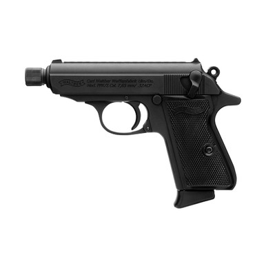 Walther PPK SD/S Black Handgun .32 Auto 7rd Magazines(2) 3.3