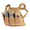 Reversible Chest Rig - Mag panel - Coyote