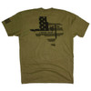 UST Made Here T-Shirt - Olive Drab - Back