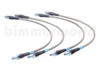 MZ3 4-Line BimmerWorld V3 Stainless Steel Brake Line Kit