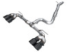 AWE MK8 Volkswagen Golf R 3in Track Edition Quad Exhaust - Diamond Black Tips - 3020-43658 Photo - Primary