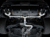 AWE MK8 Volkswagen Golf R 3in Track Edition Quad Exhaust - Diamond Black Tips - 3020-43658 Photo - Mounted