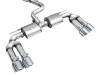 AWE 22-24 Audi 8Y S3 Touring Edition Exhaust - Chrome Silver Tips - 3015-42897 Photo - Mounted