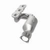 Magnaflow 12-15 911 H6 3.4 3.8 OEM Manifold Direct Fit Converter - 52390 360 Degree Image Set