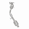 Magnaflow Conv Direct Fit 19-20 Volkswagen Jetta 1.4L Underbody - 280340 360 Degree Image Set