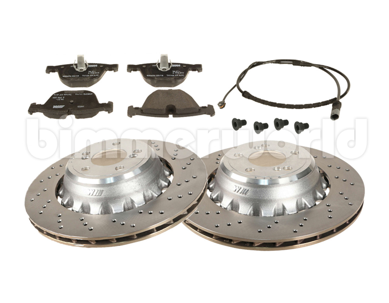 OE Brake Overhaul Kit - Rear - F85 X5 M & F86 X6 M