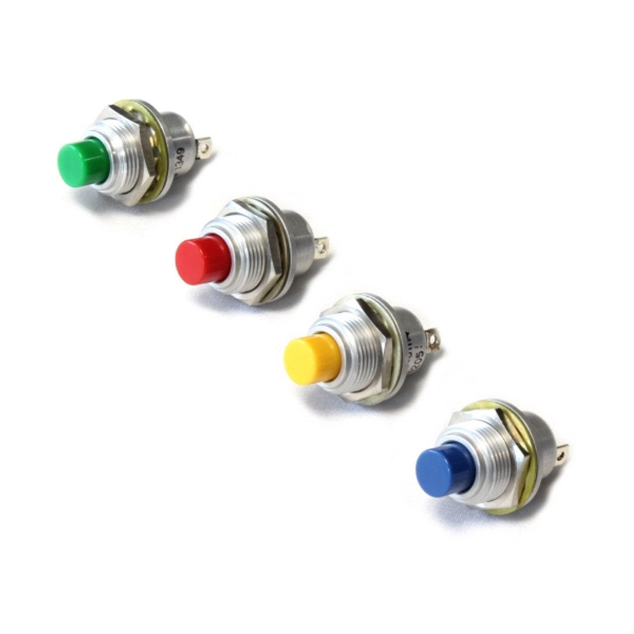 Military-Grade Momentary Button Switch  - Red