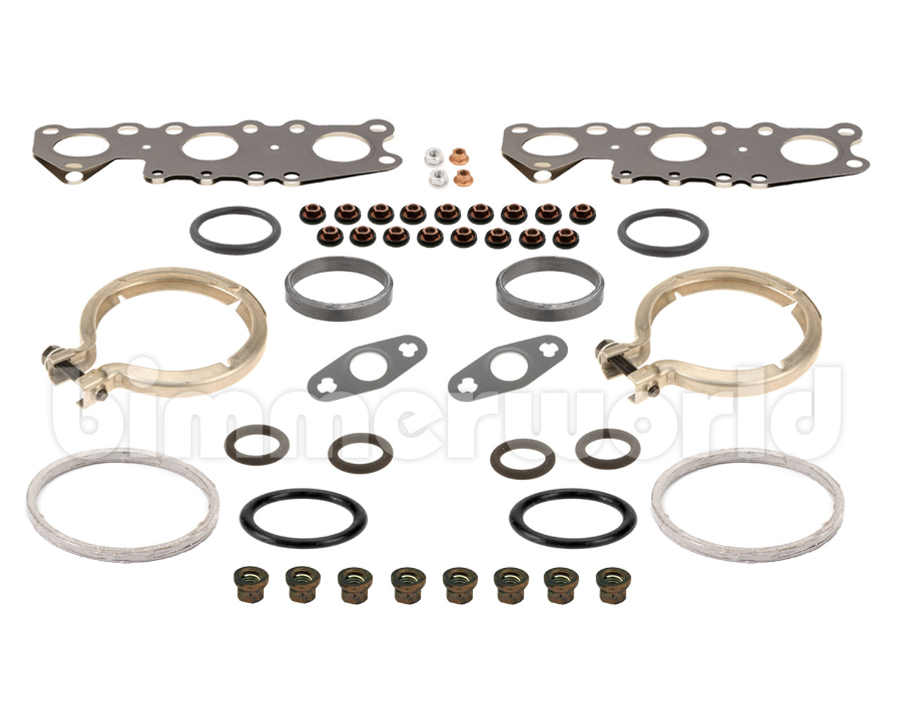 Installation Hardware Kit for S55 Turbochargers - Reuse Oil Hoses