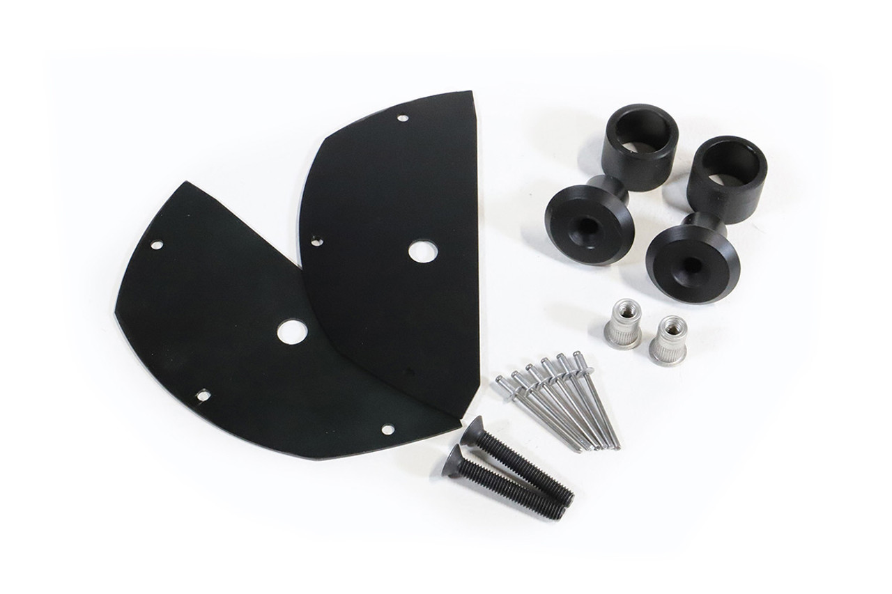 BimmerWorld Rear Quarter Window Popout Delete Kit - E46 Coupe