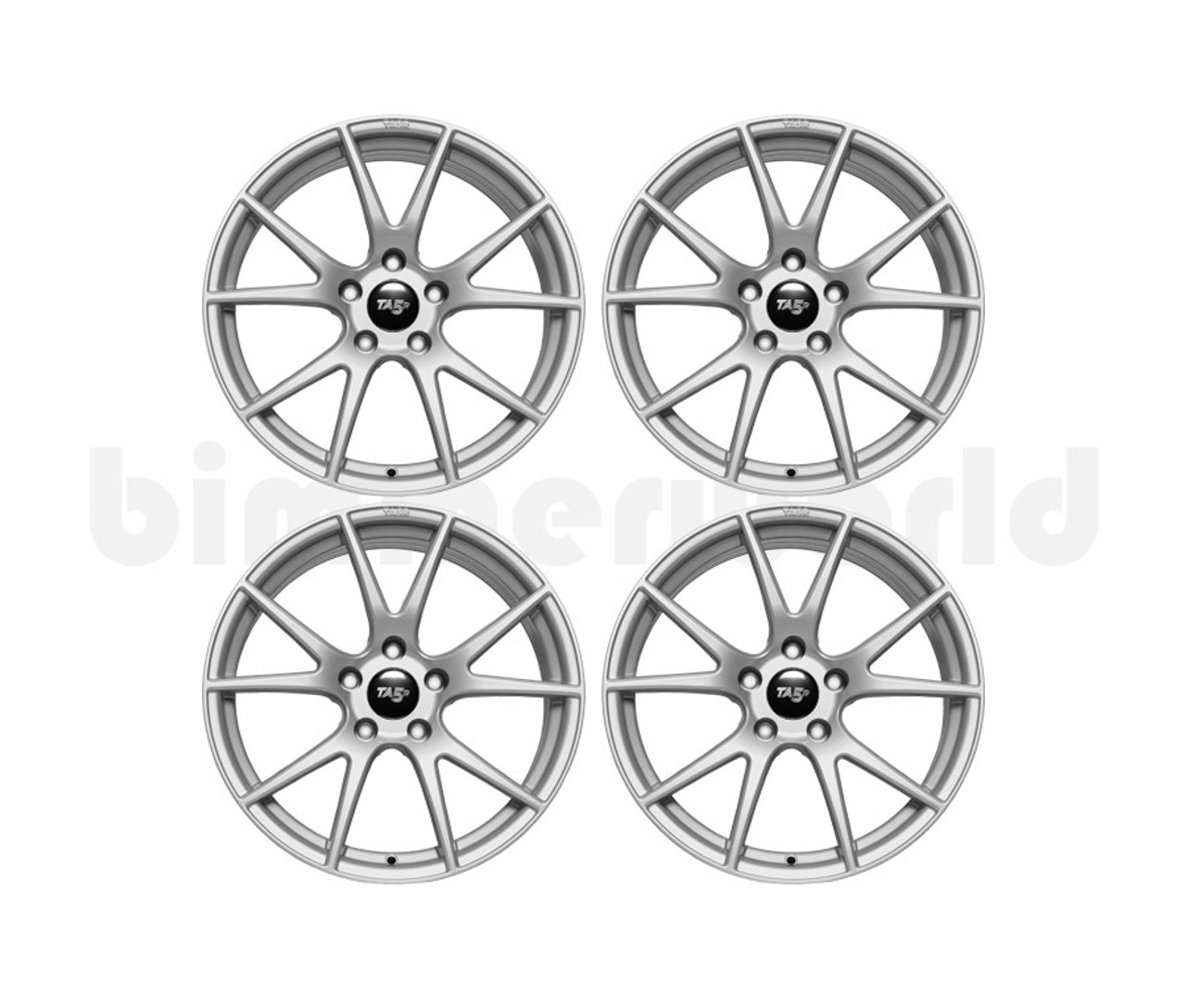 BimmerWorld 18x8.5 TA5R Wheel Set - E36, E46, E9X, F3X, E60 Xi, Z3, E85  - Gloss Black