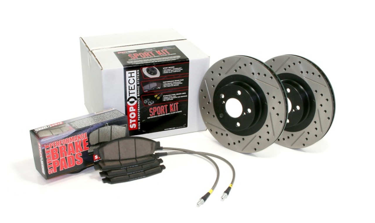 Sport Axle Pack, Drilled & Slotted, 4 Wheel - 978.33018 Photo - Primary