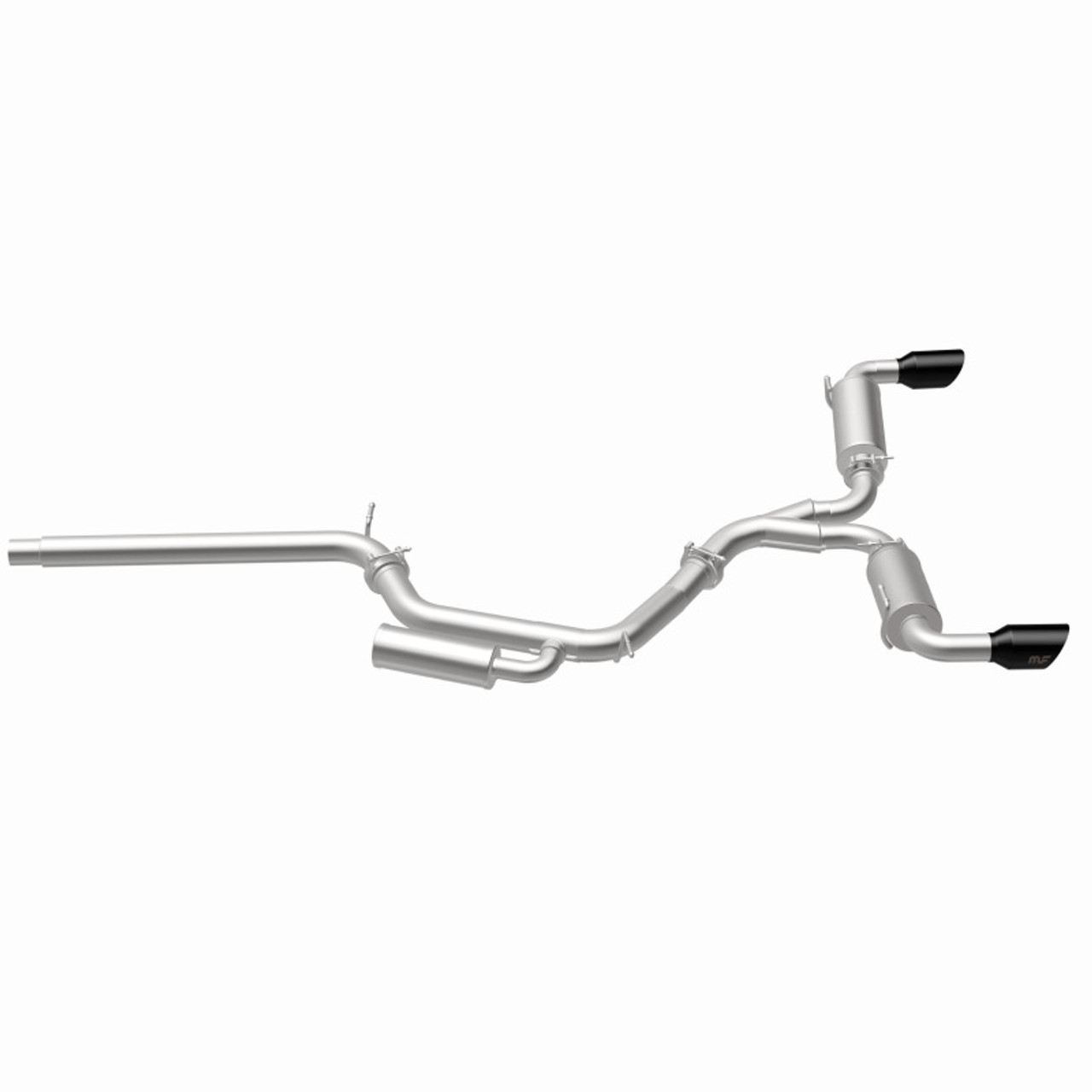 MagnaFlow 22-23 VW GTI NEO Cat-Back Exhaust Black Chrome - 19622 360 Degree Image Set