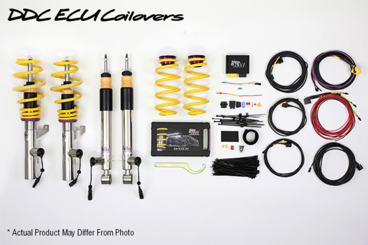 KW Coilover Kit DDC ECU 08+ A4, S4 (8K/B8) 4Dr Quattro all engines w/o Electronic Dampeing Control - 39010022 Photo - Primary