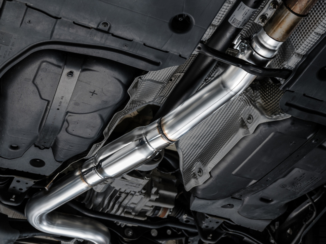 AWE 22-24 Audi 8Y S3 Touring Edition Exhaust - Chrome Silver Tips - 3015-42897 Photo - Mounted