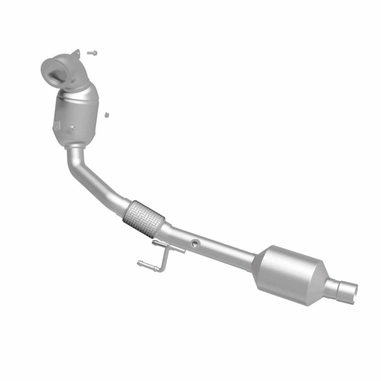 Magnaflow Conv Direct Fit 19-20 Volkswagen Jetta 1.4L Underbody - 280340 360 Degree Image Set