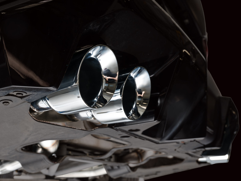 AWE Tuning BMW G90/G99 M5 Track Edition Cat-Back Exhaust - Chrome Silver Tips - 3020-42790 Photo - Mounted