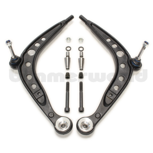 BimmerWorld E36 Race Front Control Arms (Offset Ball Joint)