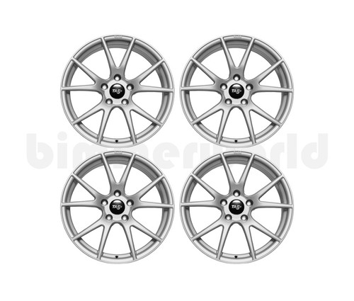 BimmerWorld TA5R 18x10/11 Track Wheel Set - F80 M3, F82 M4  - Silver