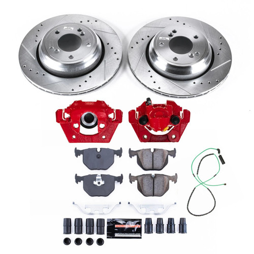 Power Stop 01-06 BMW M3 Rear Z23 Evolution Kit w/Calipers - KC5732A Photo - Primary