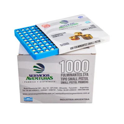 Servicios y Aventuras Small Pistol Primers - 1000