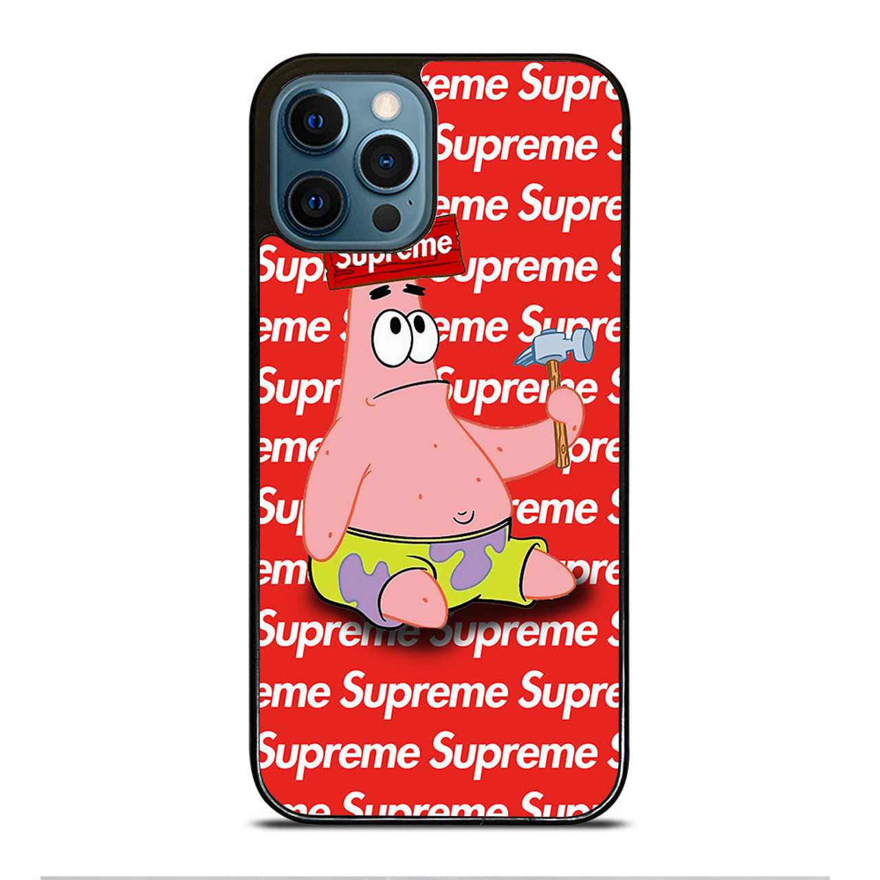 Spongebob And Supreme iPhone 12 Pro Case