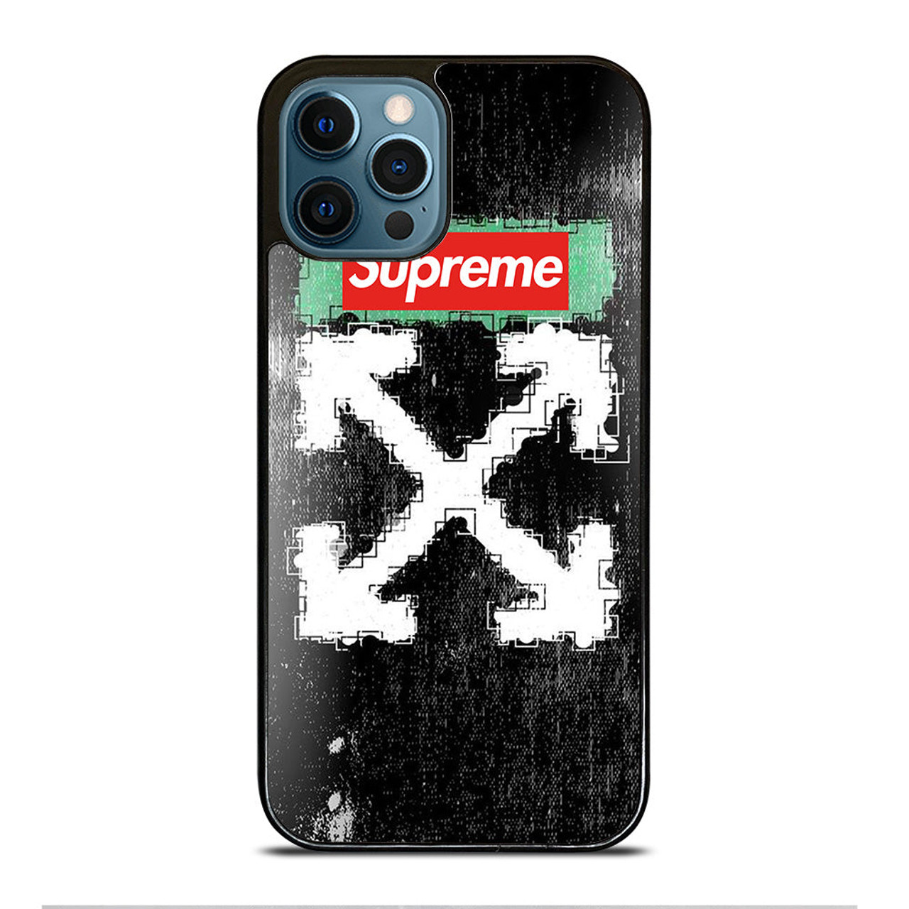 SUPREME OFF WHITE iPhone 12 Pro Max Case Cover