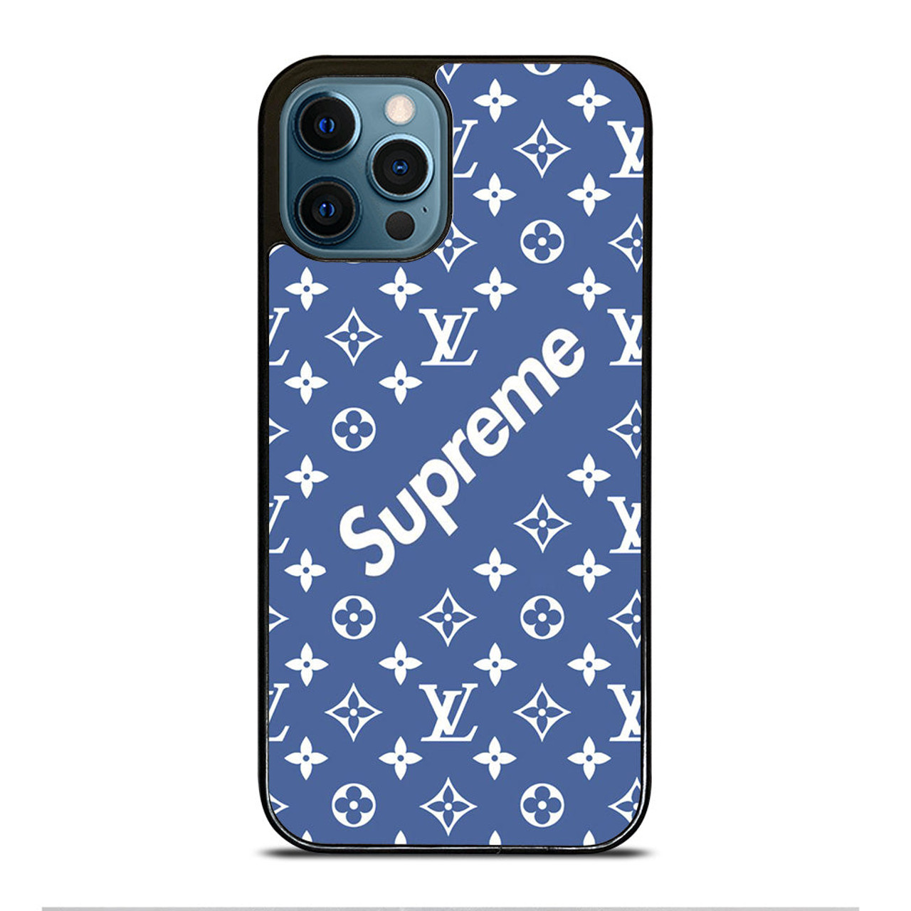 NEW SUPREME BLUE PATTERN iPhone 12 Pro Max Case Cover