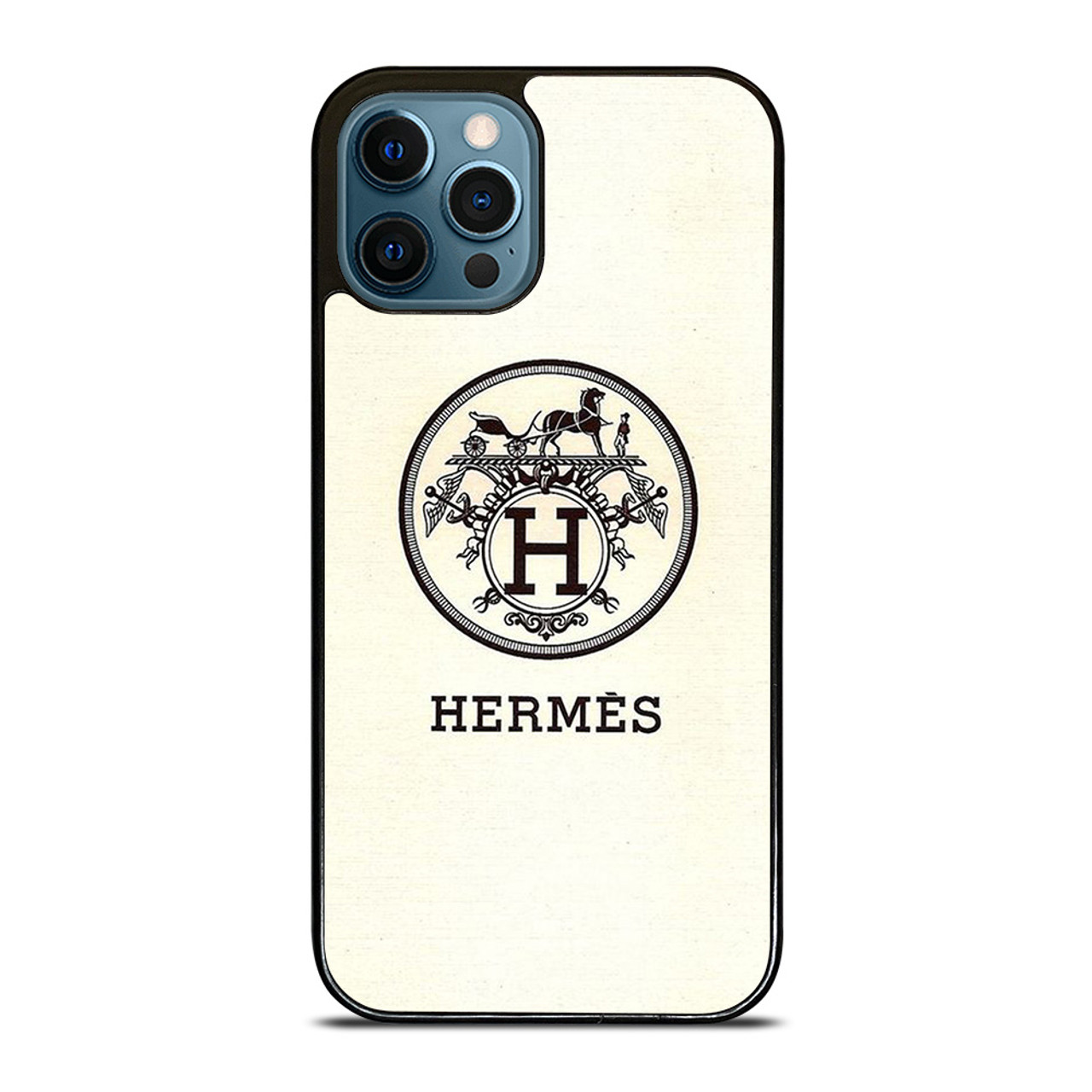 HERMES PARIS LOGO iPhone 12 Pro Max Case Cover