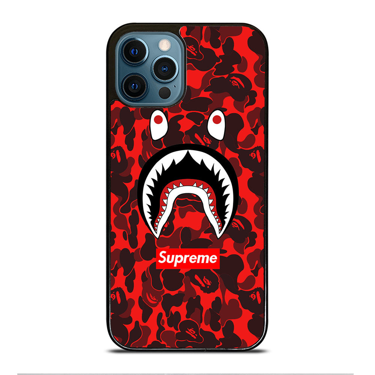 SUPREME CAMO iPhone 12 Case Cover