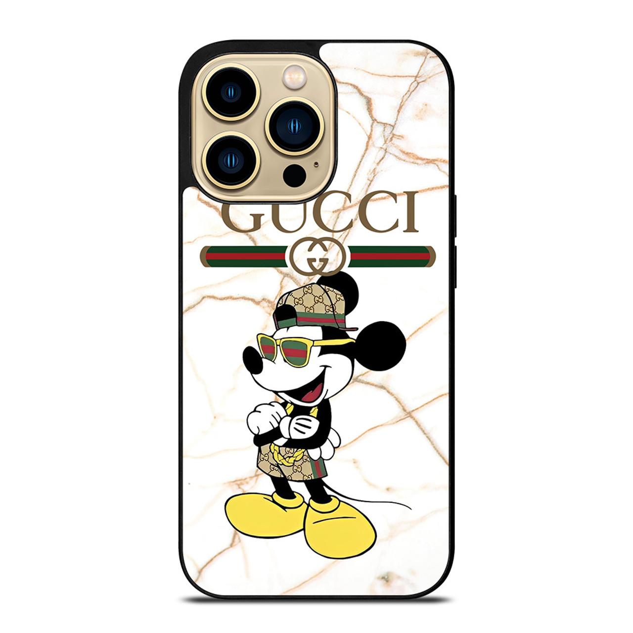 GUCCI MICKEY MOUSE iPhone 12 Case Cover