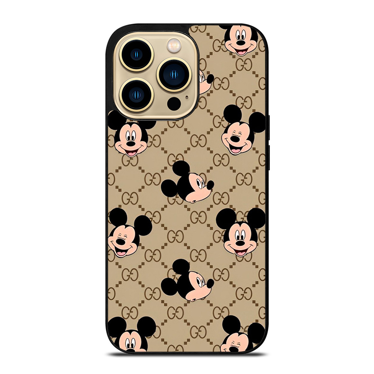 GUCCI ROUND PATTERN iPhone 14 Pro Max Case Cover