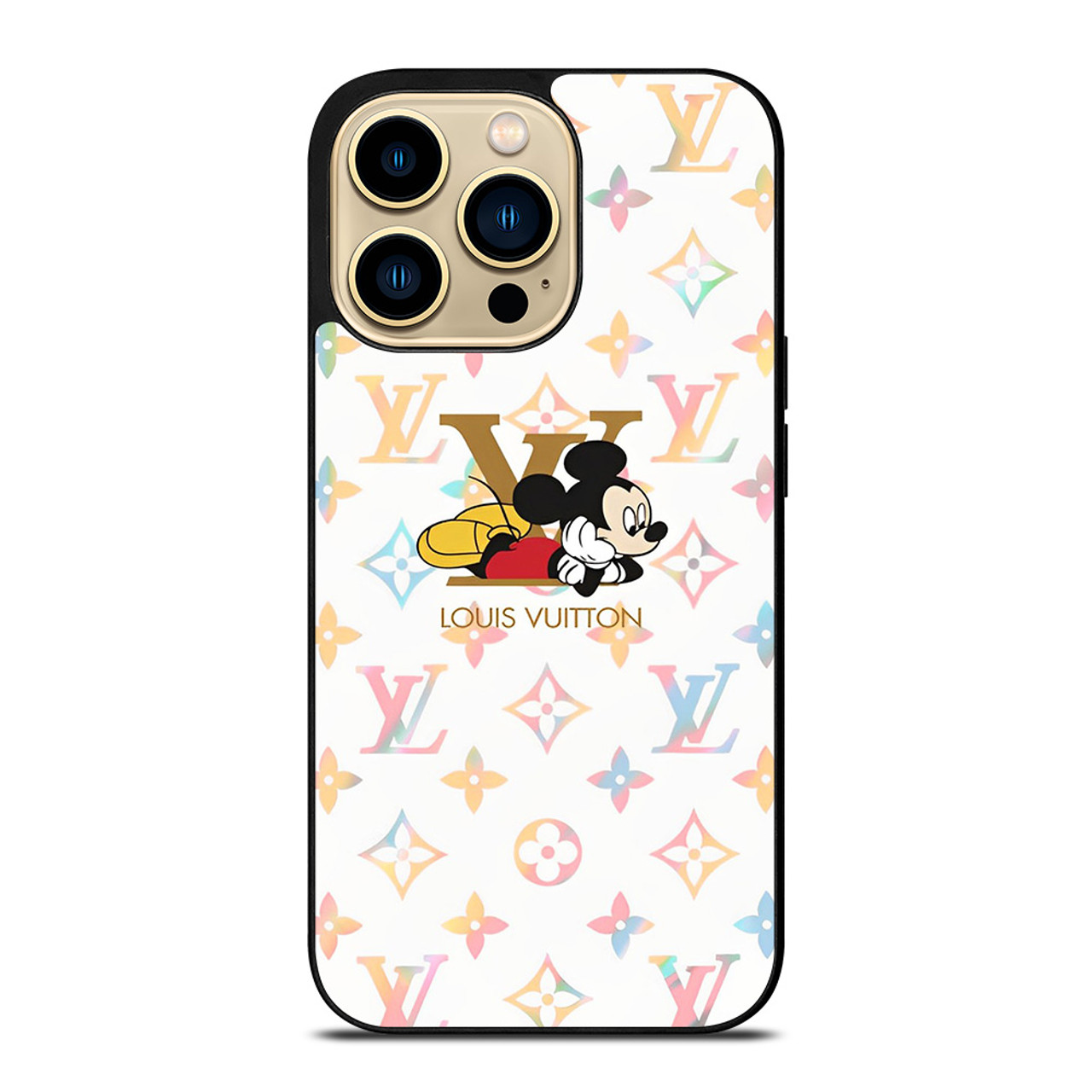 Louis Vuitton Mickey Coque Cover Case For Apple iPhone 14 Pro Max