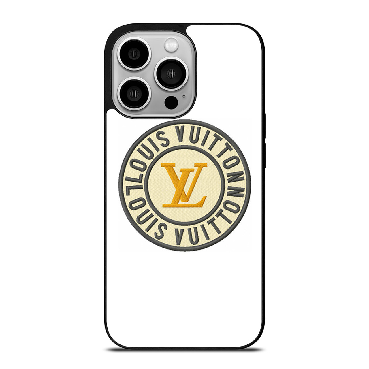 LOUIS VUITTON LV ROUND LOGO iPhone 14 Pro Case Cover