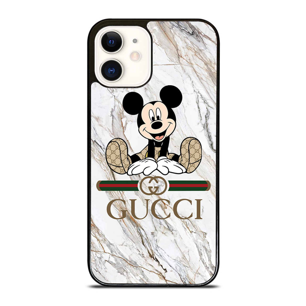 Herinnering Waden afbetalen GUCCI MICKEY MOUSE iPhone 12 Case Cover