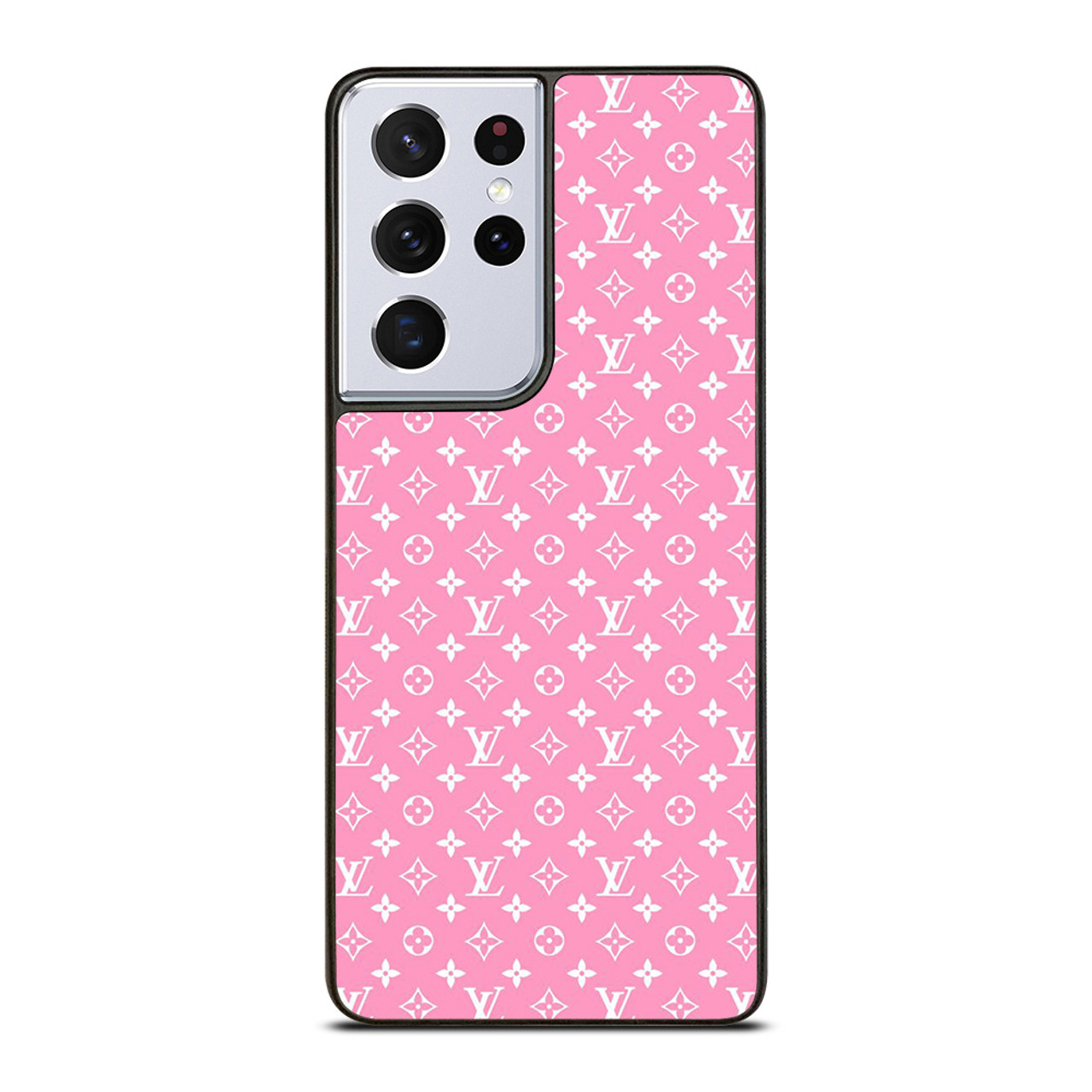 LOUIS VUITTON LV LOGO PINK SPARKLE Samsung Galaxy S21 Case Cover