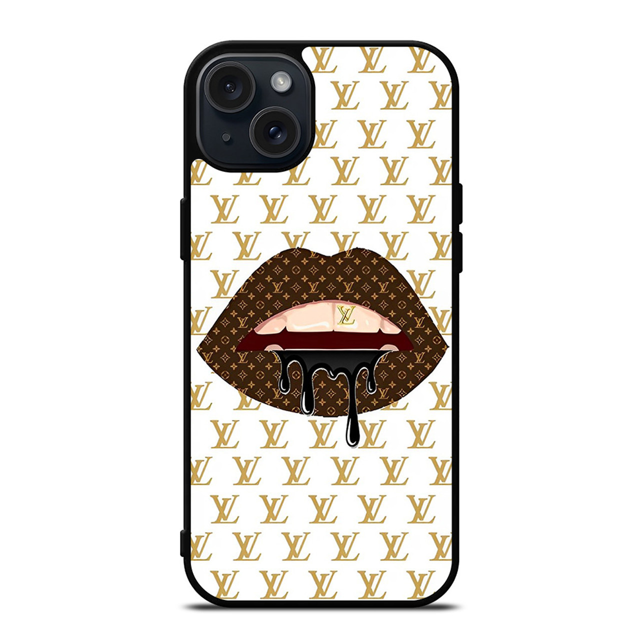 LV LOUIS VUITTON PATTERN LOGO iPhone 15 Plus Case Cover