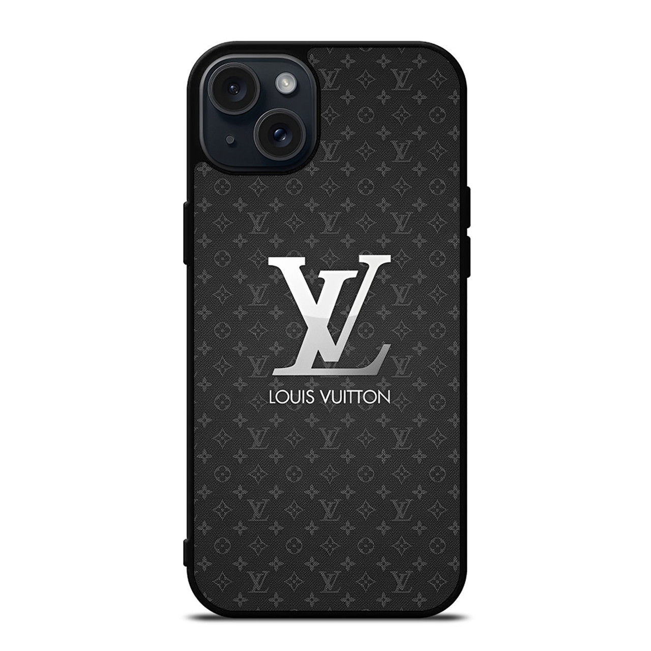 LV LOUIS VUITTON BLACK ICON iPhone 15 Pro Case Cover