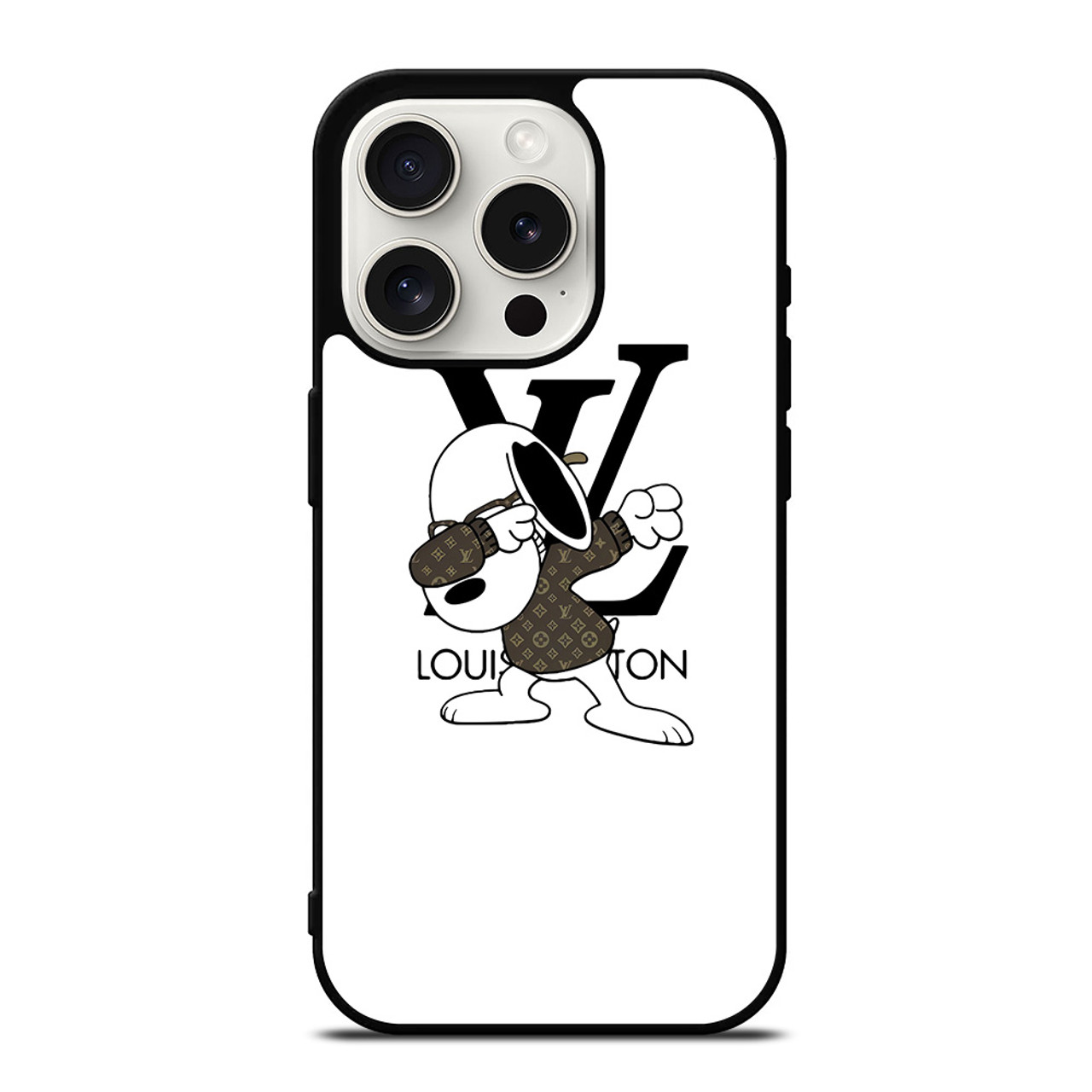 SNOOPY LOUIS VUITTON DAB STYLE iPhone 14 Pro Case Cover