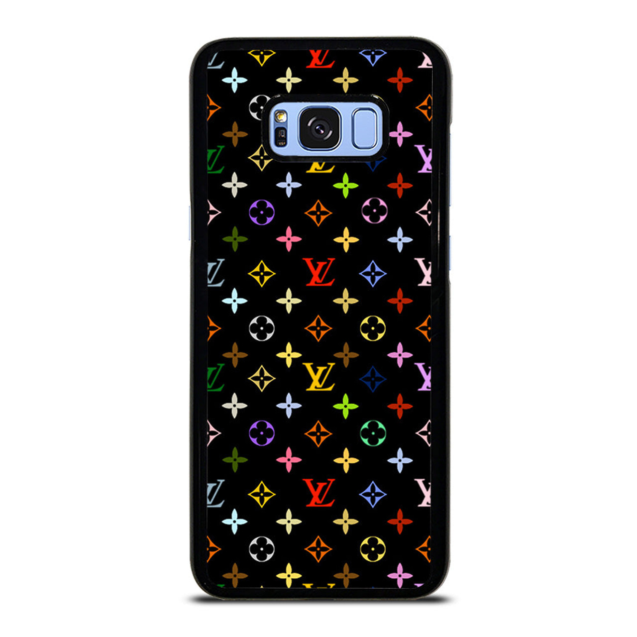 Louis Vuitton Multicolor Black Samsung Galaxy S23 Plus Clear Case